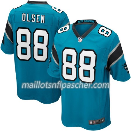 Maillot Carolina Panthers Greg Olsen 88 Nike Bleu - Homme